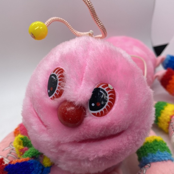 Vtg 84 Lots a Legggggggs Caterpillar plush - Picture 2 of 6